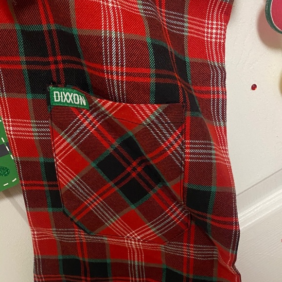 Snap-on Red Plaid Christmas Stocking - Picture 6 of 6